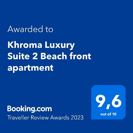 Khroma Luxury 2 Front With Private Mini Pool Jacuzzi Apartment *